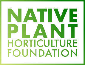Native Plant Horticulture Foundation Oak Sponsor Native Plant Show